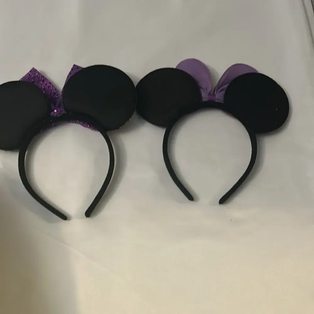 Minnie Mouse Ears Lot Polka Dot/Sparkle Headbands Vacation Resortwear Kidcore
